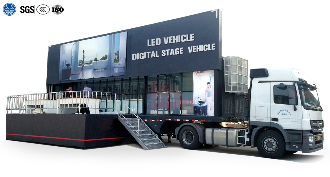  Single Deck Exhibition Semi Trailer
