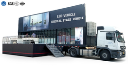 Single Deck Exhibition Semi Trailer