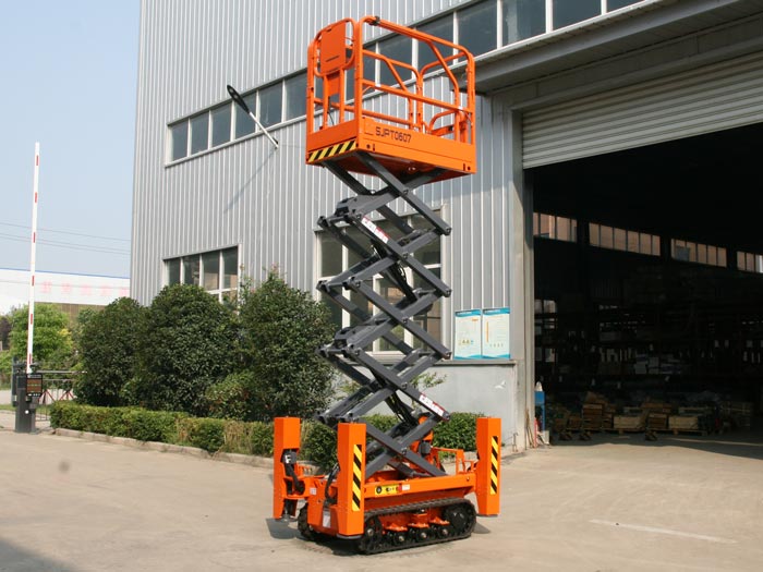crawler scissor lift price