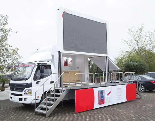 mobile stage truck china