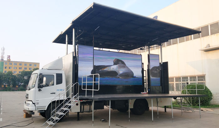 led advertising truck cost