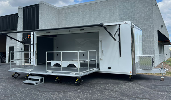 mobile exhibition trailers manufacturer