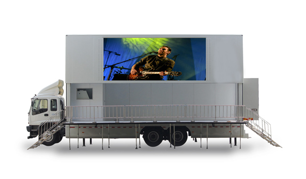 mobile stage vehicle china