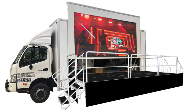 mobile display truck for sale