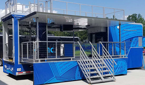 mobile event trailer for sale