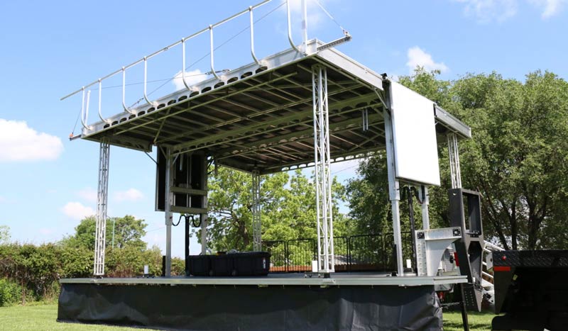 Transforming Events with Mobility and Flexibility-Mobile Stage Truck