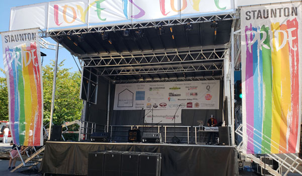 event stage trailer price