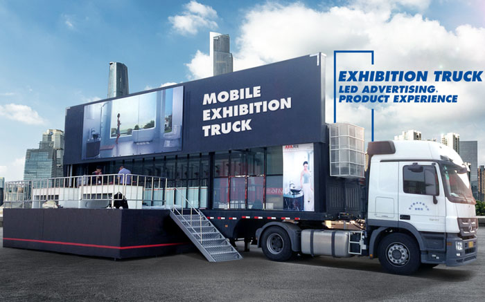 mobile exhibition truck