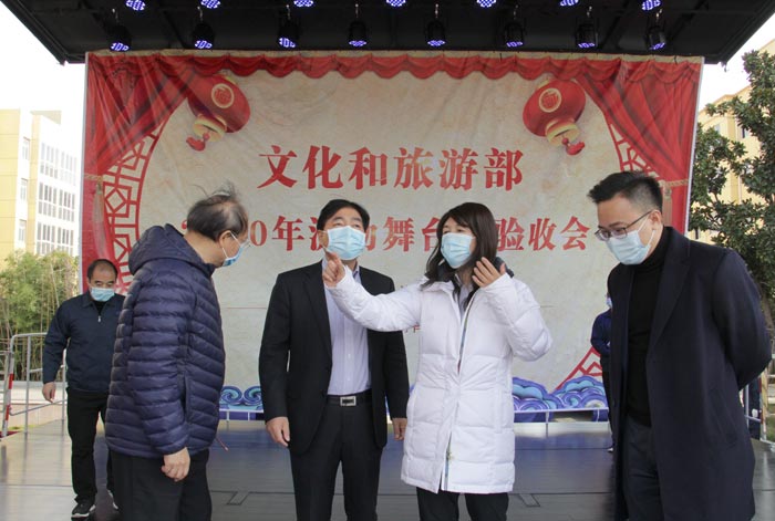 swan mobile stage truck inspection