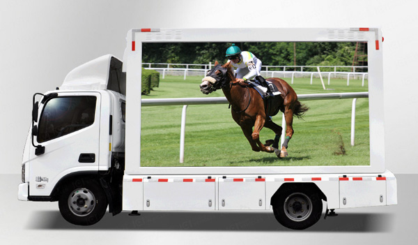 mobile billboard truck china