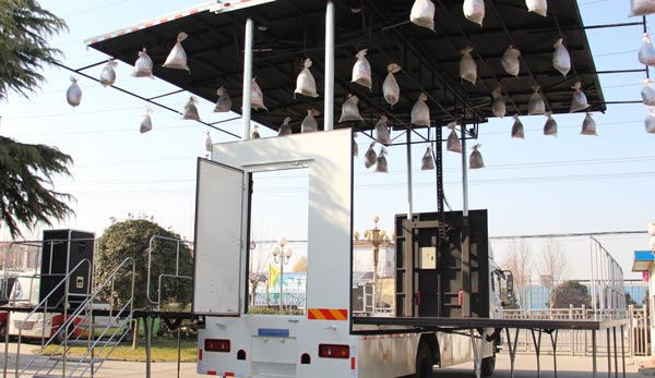two side stage truck for sale