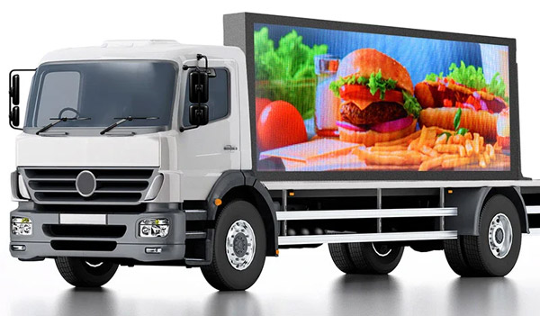 customize led advertising truck