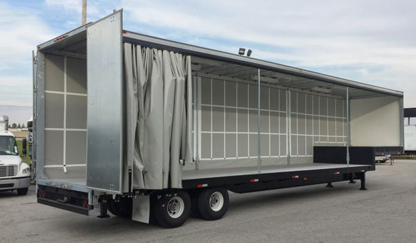 curtain side trailer price