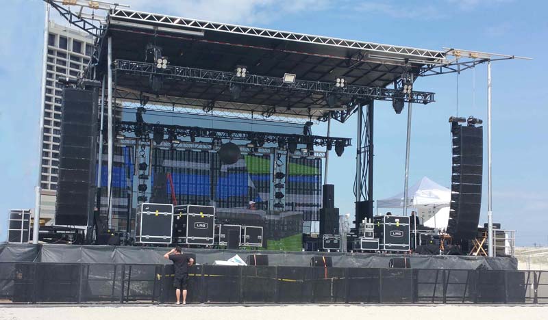 china mobile stage truck cost