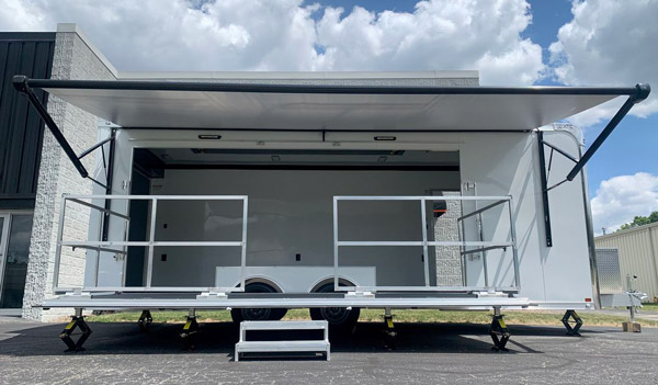 mobile event trailer china