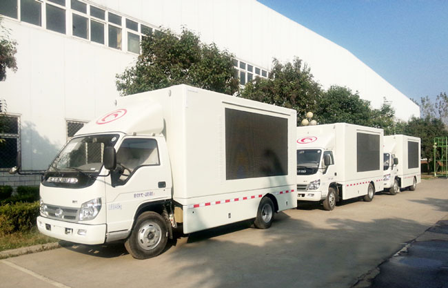 led advertising truck cost